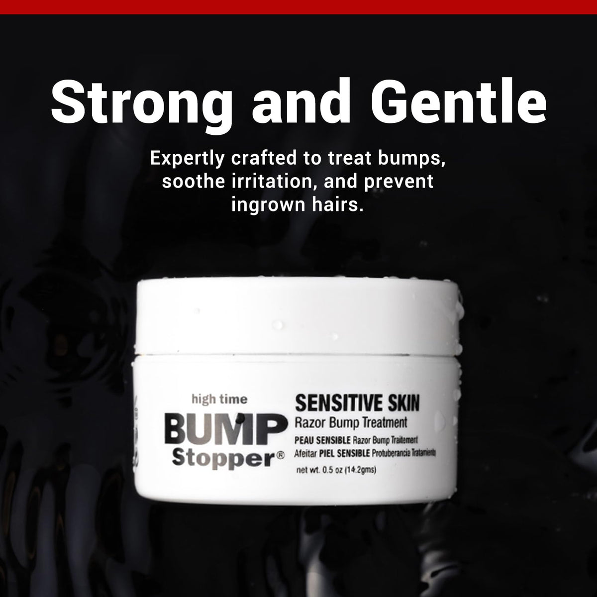 high time Bump Stopper Sensitive Ingrown Hair Cream unboxing