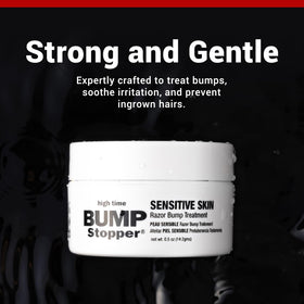 high time Bump Stopper Sensitive Ingrown Hair Cream unboxing