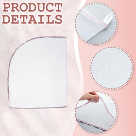 Hillban wig storage bag with long wig inside, showcasing fit