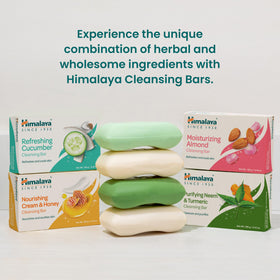 Himalaya soap bar in a bathroom setting