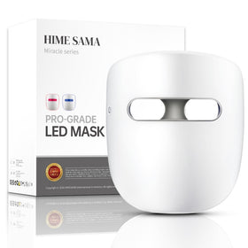 HIME SAMA LED Face Mask front view with 8 colour options
