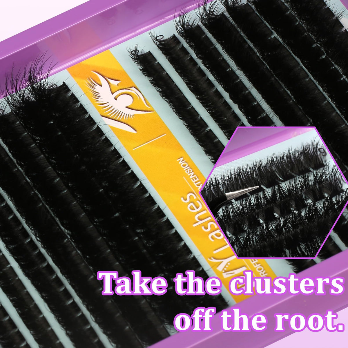 Himirell C Curl Lash Clusters in various lengths 9-18MM