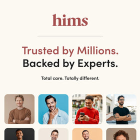 HIMS & HERS Hair Regrowth 5% Minoxidil Solution cap open