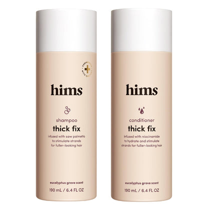 HIMS & HERS Thick Fix Shampoo front view 6.4 fl oz