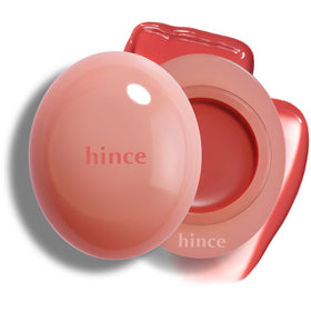 HINCE Raw Glow Dewy Ball Tinted Lip Balm Ginger Peach front view