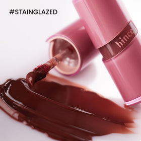 HINCE Raw Glow Lip Tint BARE 01 on model's lips
