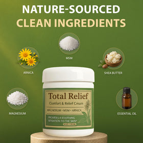 HiRelief Magnesium Cream texture close-up