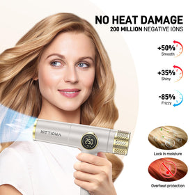 HITTIONA Infrared Ionic Hair Dryer compact design for travel