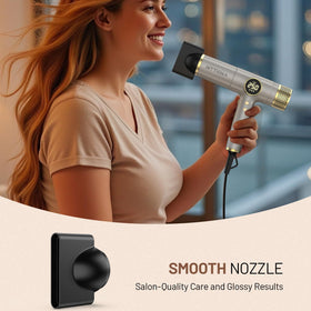 HITTIONA Infrared Ionic Hair Dryer lightweight ergonomic design
