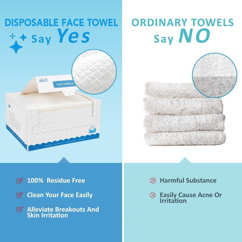 HOMEXCEL Face Towels multi-purpose use in cleaning