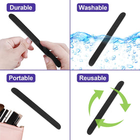 HomeyEra emery board nail file in use
