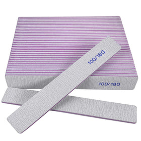 HomeyEra Nail Files 24 Pack with double-sided 100/180 grit