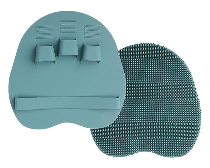 HOMMIESAFE Soft Silicone Shower Brush front view