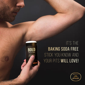 Honestly pHresh Natural Deodorant for Men, close-up of texture on skin