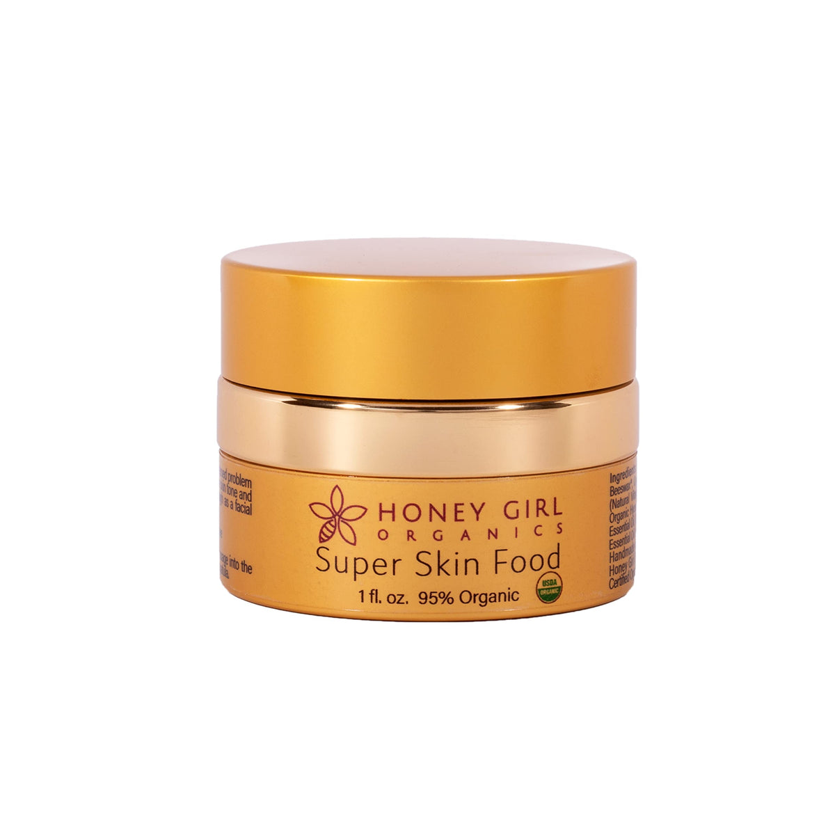 Honey Girl Organics Super Skin Food Organic Moisturiser front view