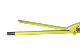 HOT Gold Ceramic Curling Iron displaying indicator light