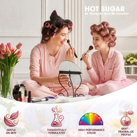 Hot Sugar Makeup Kit brushes and applicators displayed