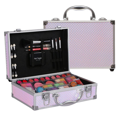 Hot Sugar Makeup Kit Mermaid full view with glittery case