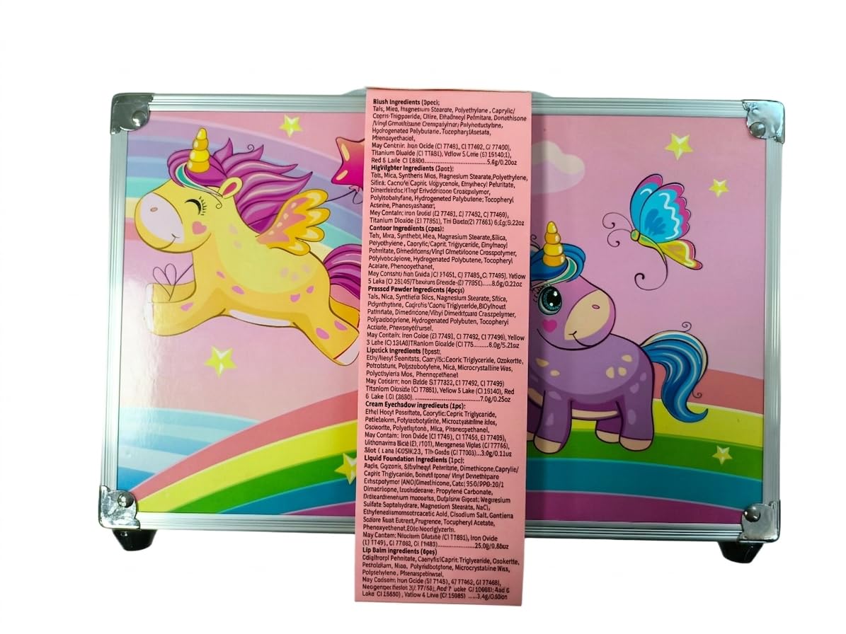 Hot Sugar Makeup Kit with all components laid out