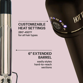 HOT TOOLS 24K Gold Curling Iron in packaging