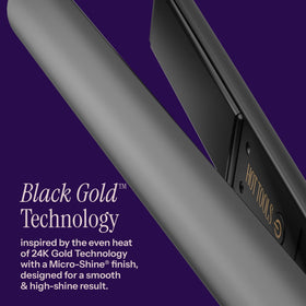 HOT TOOLS Black Gold Flat Iron with digital display