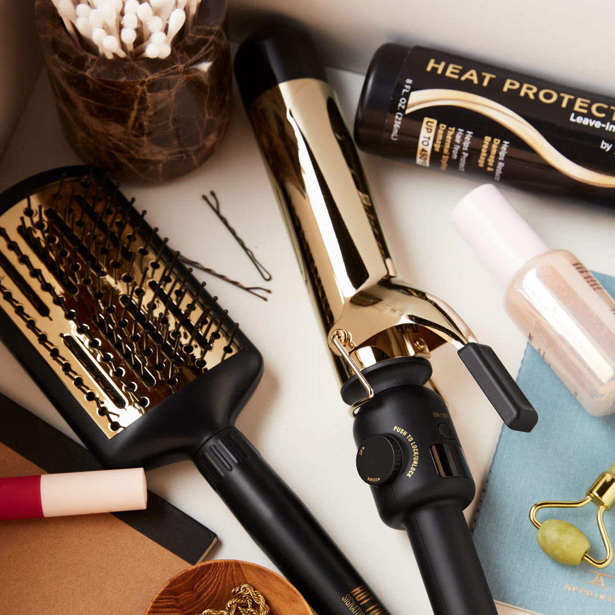 HOT TOOLS curling iron packaging