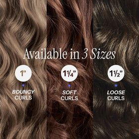 HOT TOOLS Nano Ceramic Curling Iron in use on hair
