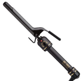 HOT TOOLS Pro Artist 3/4" Curling Iron front view with Black Gold finish