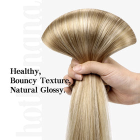 hotbanana 22 Inch Clip In Hair Extensions back view