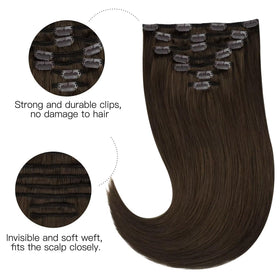 hotbanana Clip in Extensions packaging and contents