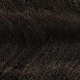 hotbanana Clip in Hair Extensions 20 Inch Dark Brown installation process