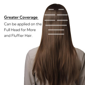 hotbanana clip in hair extensions displayed on a mannequin head