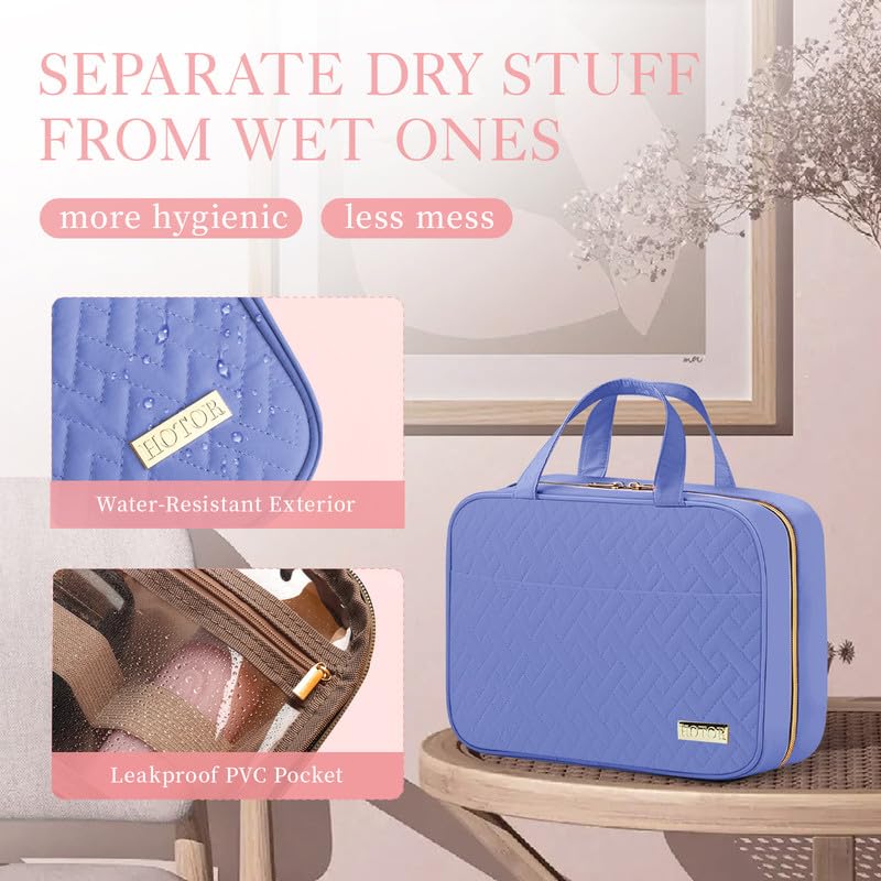 HOTOR Toiletry Bag compact design closed view
