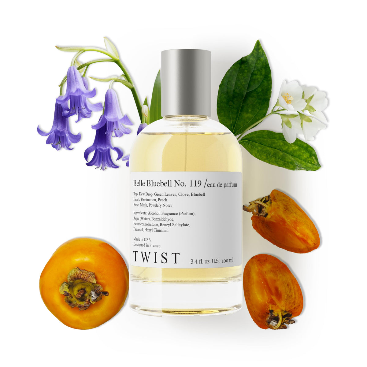 HOUSE OF TWIST Belle Bluebell No.119 Eau de Parfum front view