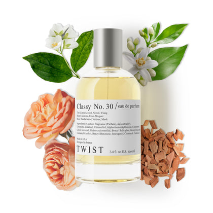 HOUSE OF TWIST Classy No. 30 Eau de Parfum bottle front view
