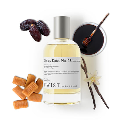 HOUSE OF TWIST Gooey Dates No.25 Perfume front view, 408g