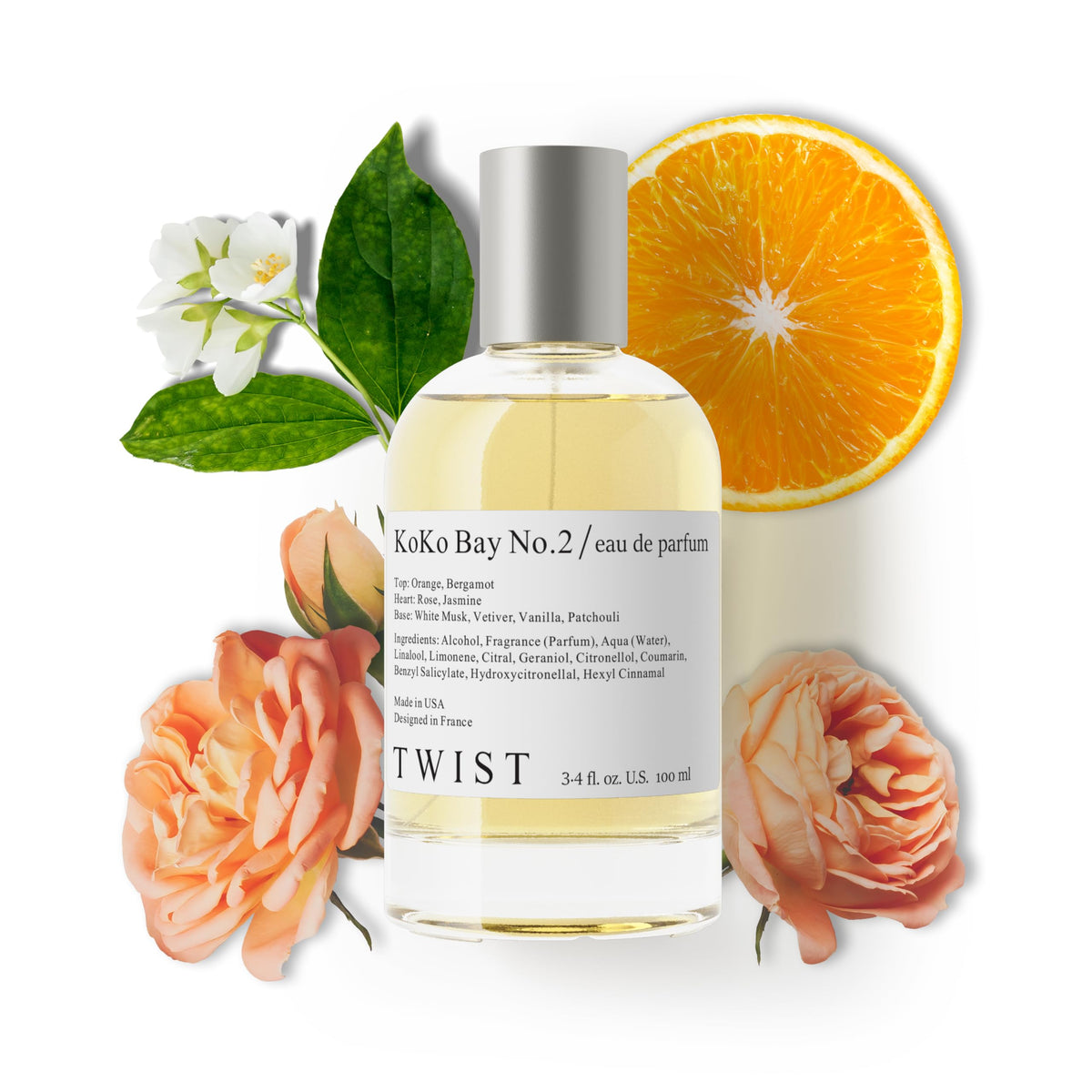 HOUSE OF TWIST Koko Bay No. 2 Eau de Parfum front view