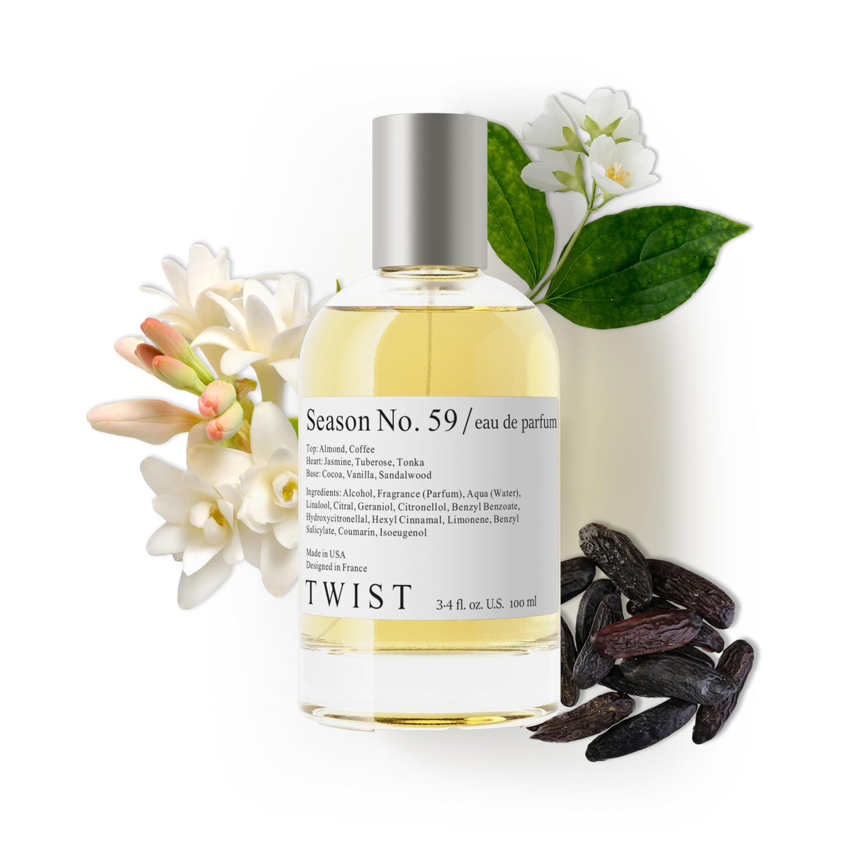 HOUSE OF TWIST Season No. 59 Eau de Parfum bottle front view