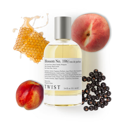 HOUSE OF TWIST Twist Blossom No.106 Eau de Parfum bottle front view