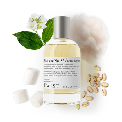 HOUSE OF TWIST Twist Pistache No.85 Eau de Parfum bottle front view