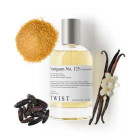 HOUSE OF TWIST Vanigasm No. 125 Eau de Parfum bottle front view