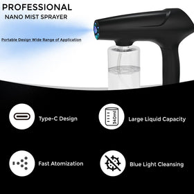 Hovinke Barber Spray Bottle side view showing capacity