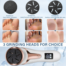 Hoxida Electric Callus Remover with 10-in-1 pedicure tool set