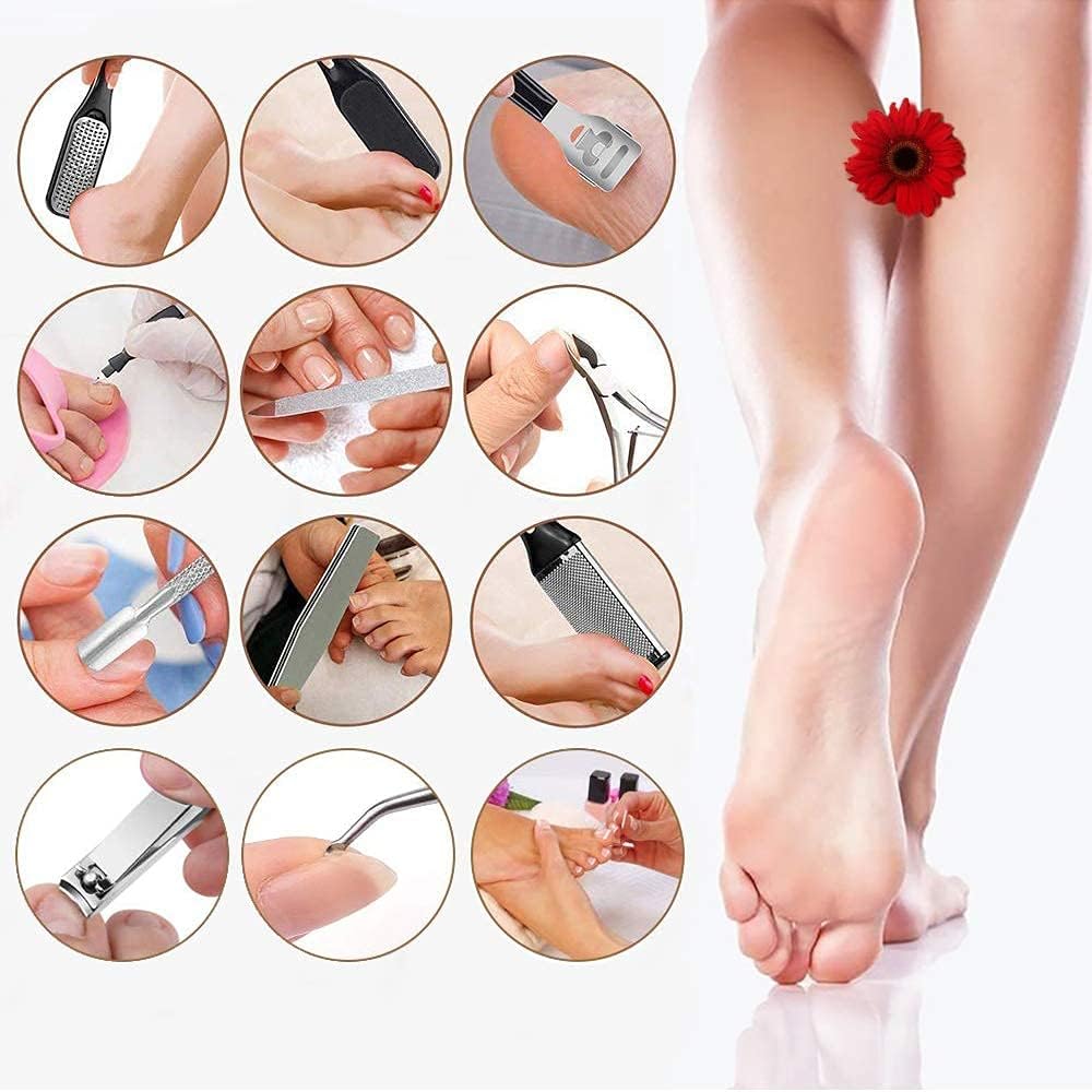 Hoxida Electric Callus Remover with pedicure tool set