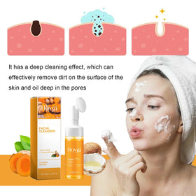 HOYGI Turmeric Face Wash ingredients list