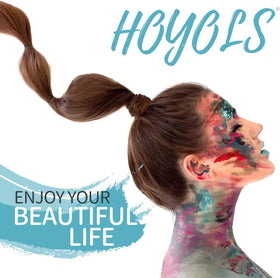 HOYOLS 1500 mini rubber bands in a stylish container
