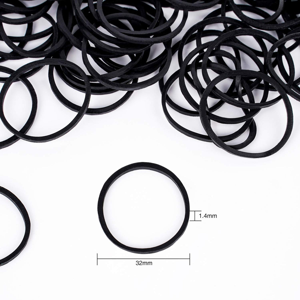 HOYOLS large rubber bands showing flexibility and stretch
