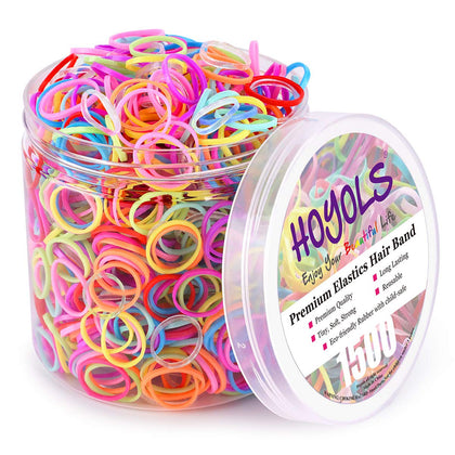 HOYOLS Mini Rubber Bands multicolour pack front view