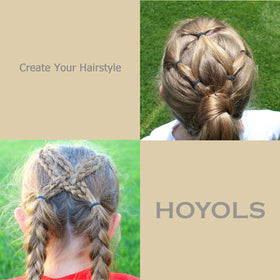 HOYOLS Small Black Rubber Bands in a lifestyle setting