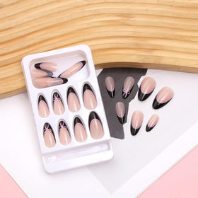 HPYFOI nail kit with adhesive tabs and mini nail file